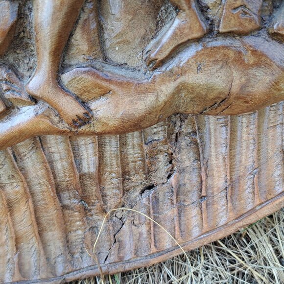 Large African Wall Plaque - Picture 11 of 12